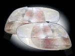 Zadn� lampy st��brn� Peugeot 206
